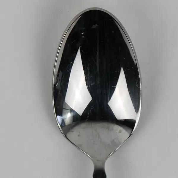 Cuisinart Basketweave Pattern 18/10 Stainless Oval Soup Spoon 6.75" Rare HTF