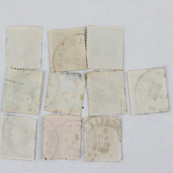 Lot Of 10 Belgium King Albert 5/10/15/20/25c Stamps Used Canceled