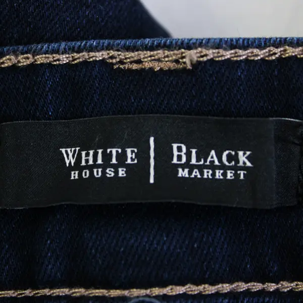 NWT WHBM Women's 10R Dark Wash Bootcut Leg Stretch Denim Jeans