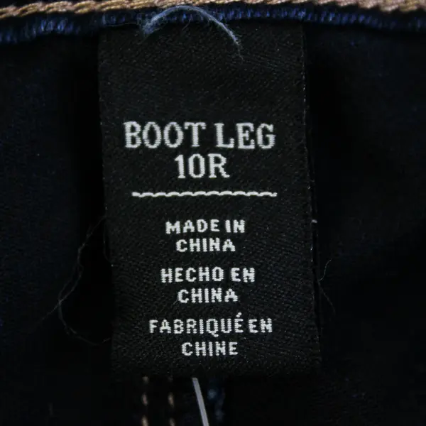 NWT WHBM Women's 10R Dark Wash Bootcut Leg Stretch Denim Jeans