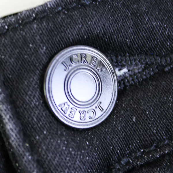 J.Crew Women's 30 Black Signature Stretch High Rise Skinny Denim Jeans