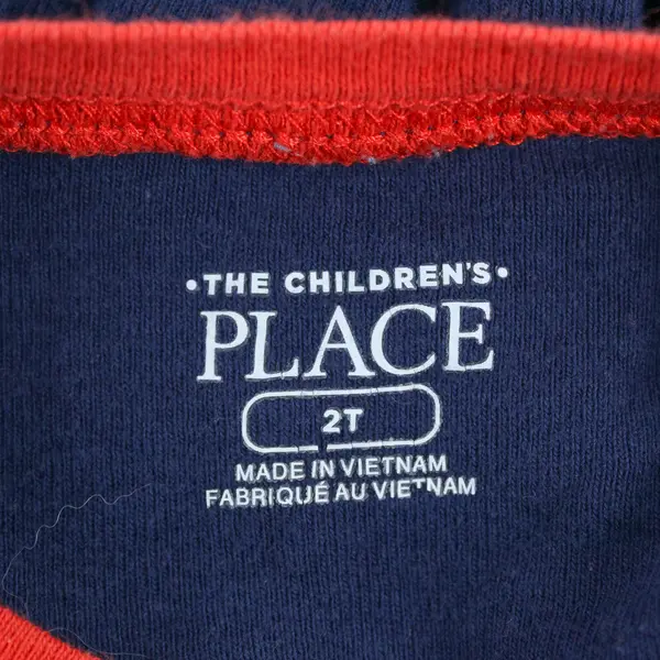 The Children's Place Boys' 2T 100% Cotton Short Sleeve Top and Pants Genius Logo