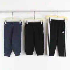 Lot of 3 Baby Boy 2T Mixed Brands Lot of Jogger Style Sweatpants