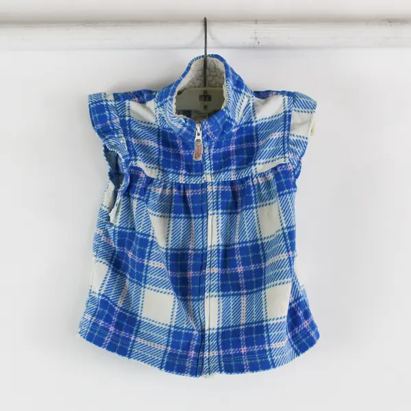 Lot of 2 Carter's Baby Girls 24M Set Pink Long Sleeve One Piece and Vest