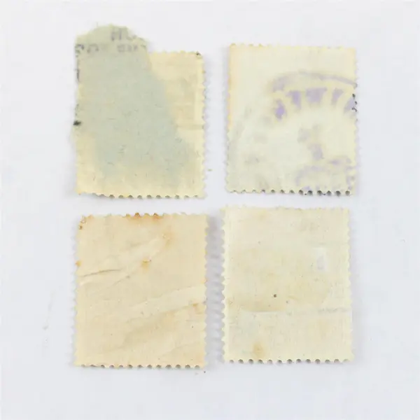 Lot Of 4 Belgium King Albert I 3/25c Stamps Used 1920s