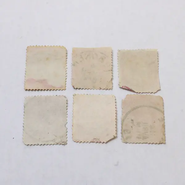 Lot Of 6 King Leopold II 10c Stamps 1880s 1890s Used Canceled
