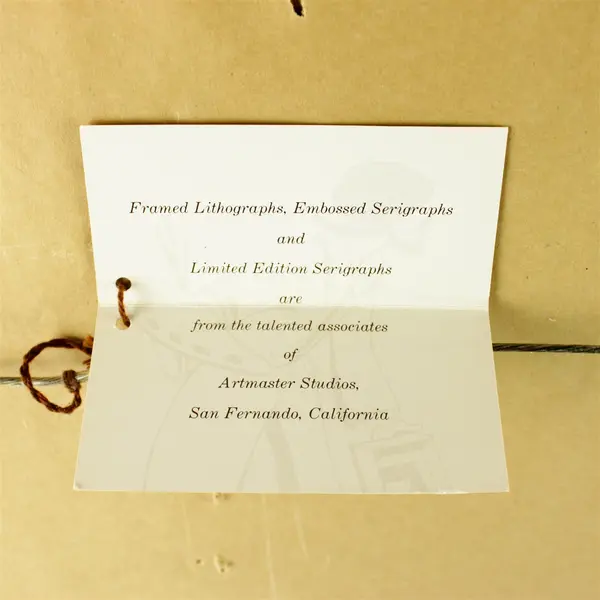 Framed And Matted Jennifer's Flowers Watercolor Art Print Signed Nancy Lund "88