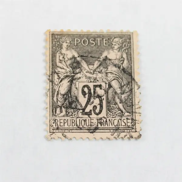 Lot Of 9 France Type Sage Peace Commerce 5/15/25c Stamps Used 1890s