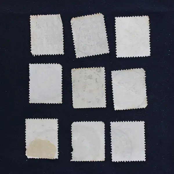 Lot Of 9 France Peace Commerce Type Sage 5/15/25c Stamps Used 1890s