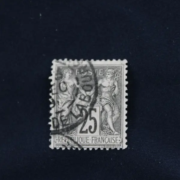 Lot Of 9 France Peace Commerce Type Sage 5/15/25c Stamps Used 1890s