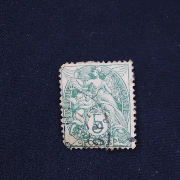 Lot Of 8 French Various Used Stamps 2/3/5/15c Early 1900s