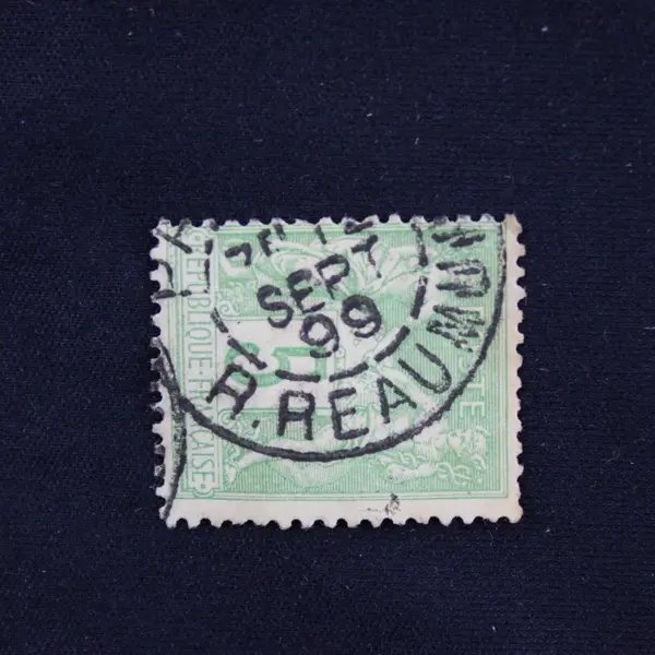 Lot Of 8 French Various Used Stamps 2/3/5/15c Early 1900s