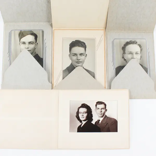 Lot Of Family Photos Wedding Albums James Morris Doris Deane Oregon Ohio 1948