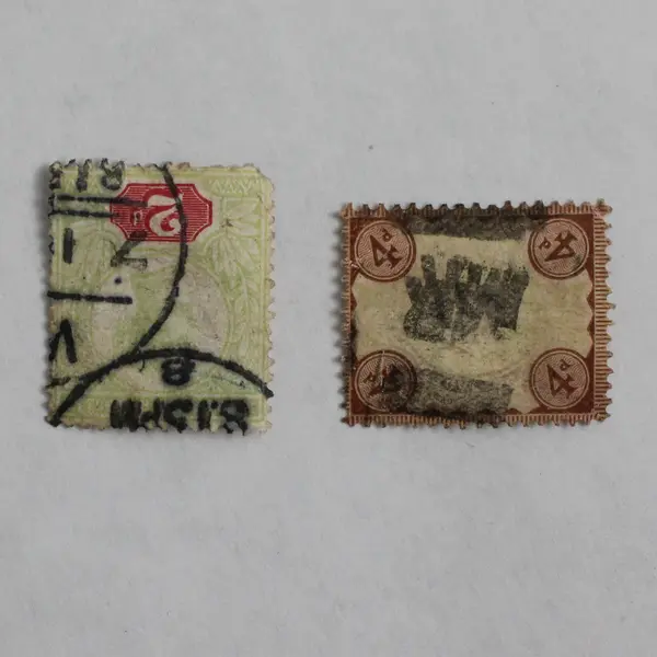 Lot Of 3 Great Britain King Edward VII 2/4d Stamps Used