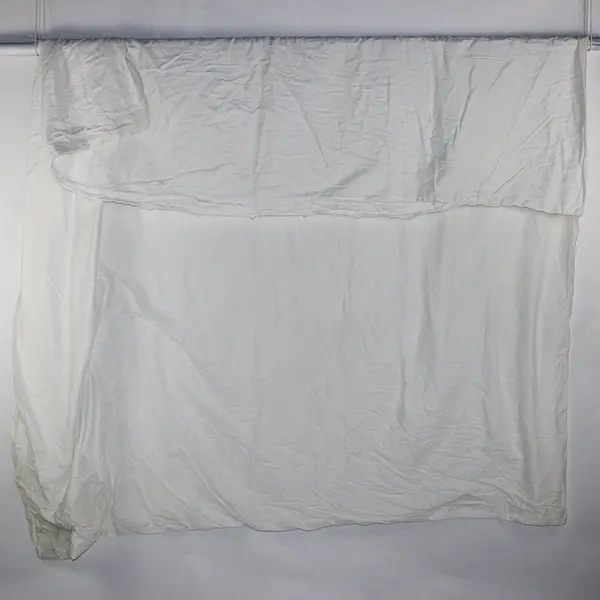 Divatex Home Fashion Inc Solid White Color Duvet Cover 100% Cotton 79" x 79"