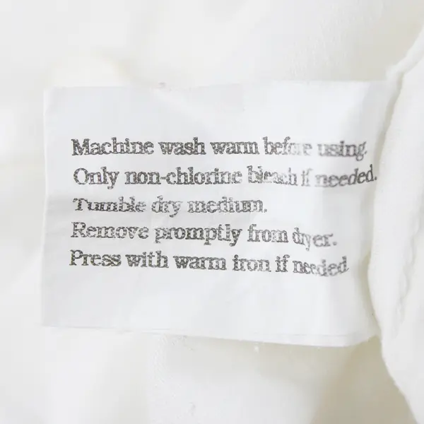 Divatex Home Fashion Inc Solid White Color Duvet Cover 100% Cotton 79" x 79"