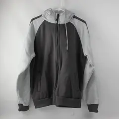 Men's Heavyweight Zip Up Hoodie Jacket Sweatshirt Size Large