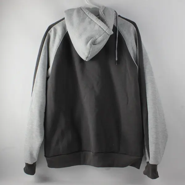 Men's Heavyweight Zip Up Hoodie Jacket Sweatshirt Size Large