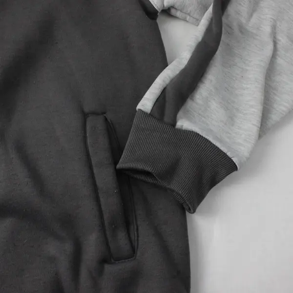 Men's Heavyweight Zip Up Hoodie Jacket Sweatshirt Size Large