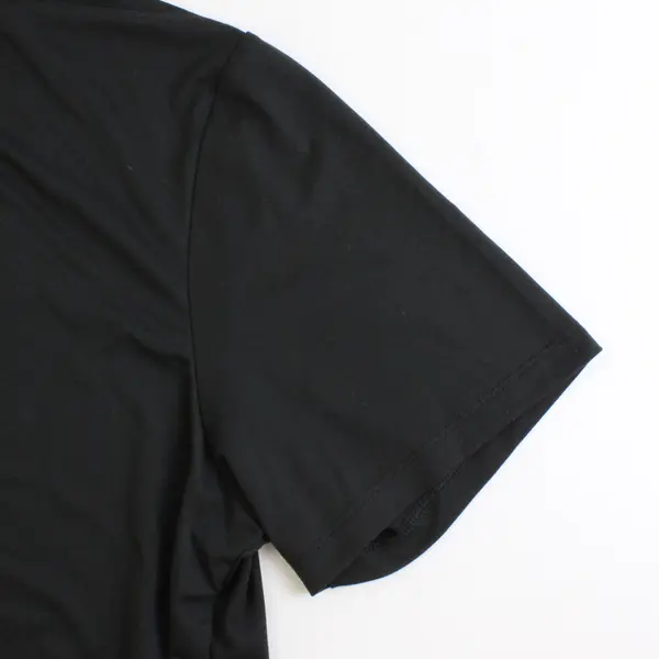 Hanes Black Sport Polo Shirt Large Men