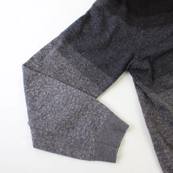  Calvin Klein Sweater Striped Gray Ombre Women’s Size L