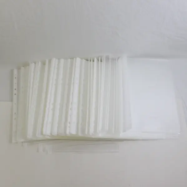 Lot Of 366 From A Pack Of 600 Pandri Clear Plastic Top Loading Paper Protectors
