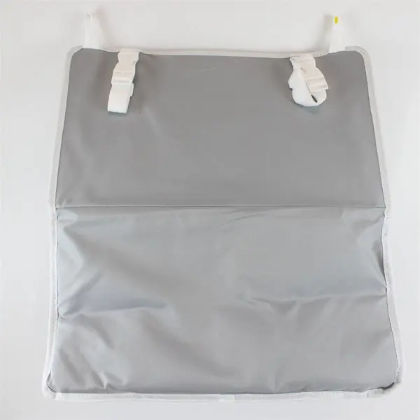 Zea Baby Solid Gray Color Hanging Fabric Baby Diaper Caddy Organizer