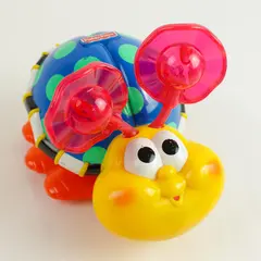 Fisher-Price Bumble Bee 7" Press & Go Walking Toy Vintage Rare