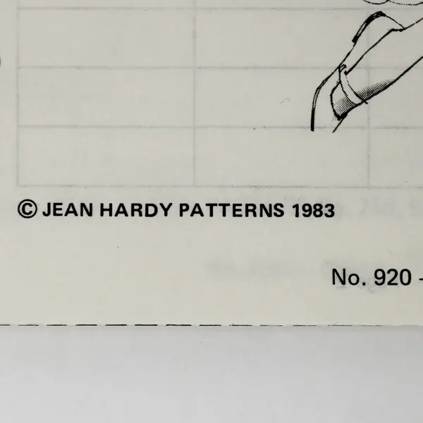 VTG 1977 Jean Hardy Pattern No. 920 Misses' Folk Dance Dresses