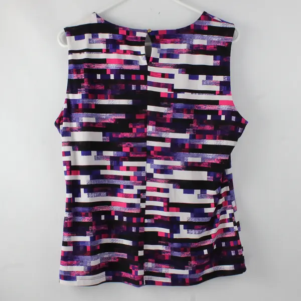 NWT Calvin Klein Womens Sleeveless Blouse Size XL