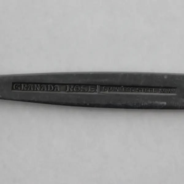 Vintage Granada Rose Stainless Steel Gravy Ladle