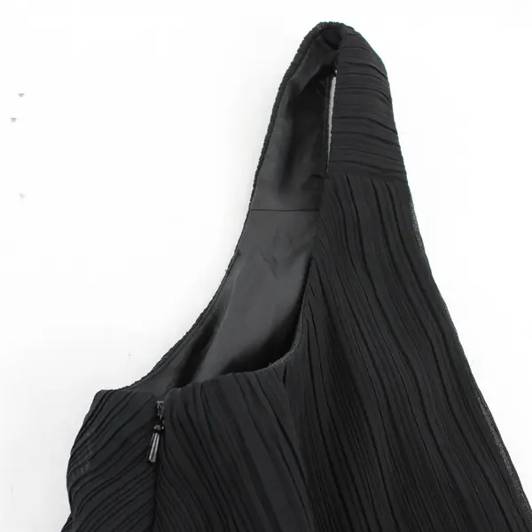 NWT Vintage Evan-Picone Black Midi Shift Dress Women's Size 16