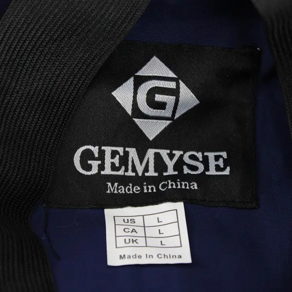 NWT GEMYSE Men's L Navy Blue Ski Suit Waterproof Jacket and Pants Matching Set