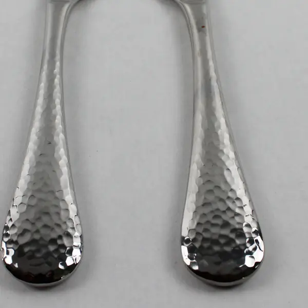 Lot of 2 Robert Welch Whitby Pattern Stainless 9.5" Solid Handle Steak Knives 