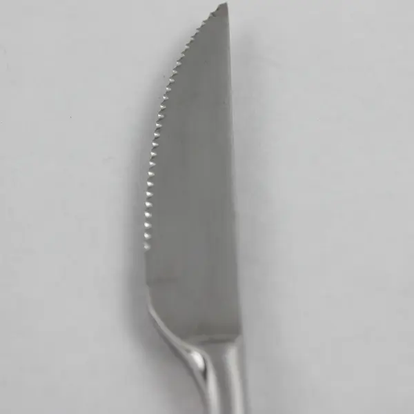 Lot of 2 Robert Welch Stanton Mirror Pattern Stainless 9.25" Steak Knives Good