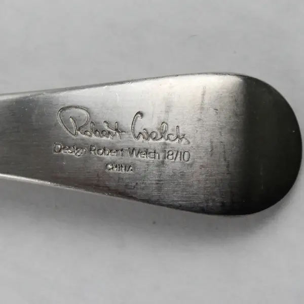 Lot of 3 Robert Welch RWII Satin Pattern 18/10 Stainless Serving Utensils Rare