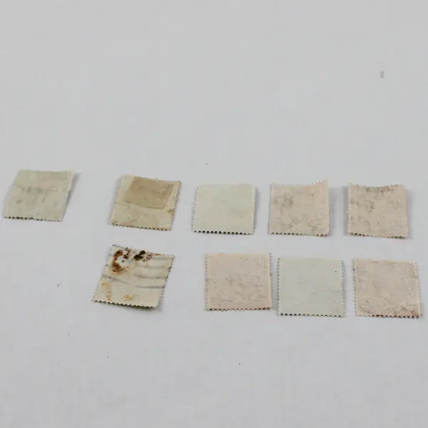 Lot Of 9 Great Britain King George V 1/2d 1 1/2d Stamps Used