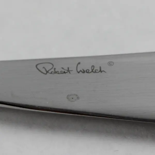 Lot of 6 Robert Welch RBW3 Pattern 18/10 Stainless 9.5" Dinner Knives Rare HTF