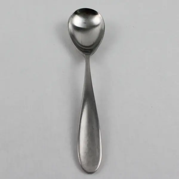 Robert Welch Deta Pattern 18/10 Stainless Oval-Shaped Soup Spoon 7.75" Rare HTF
