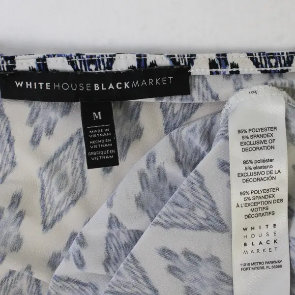 White House Black Market Top Women's Size M Sleeveless 