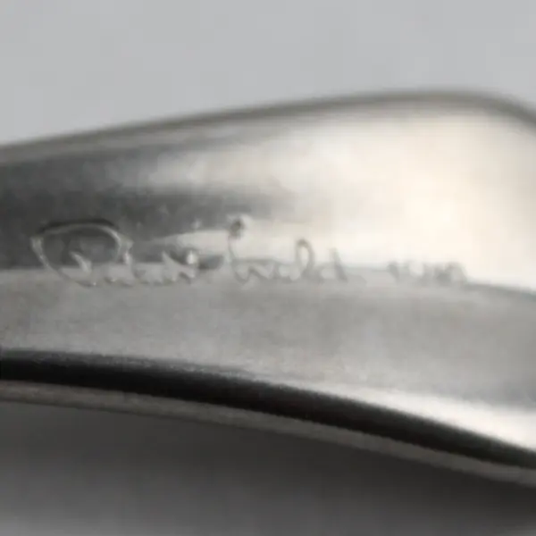 Lot of 4 Robert Welch Baguette Bright Pattern 18/10 Stainless Very Rare HTF