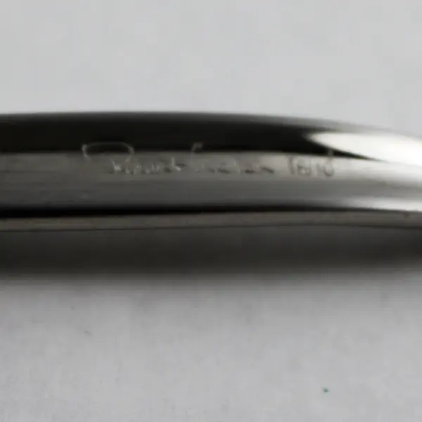 Robert Welch Hidcote Bright Pattern 18/10 SS Dinner Fork 8" Rare Hard To Find