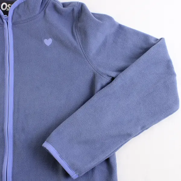 NWT Osh Kosh B'gosh Youth 14/14A Blue Full Zip Fleece Jacket