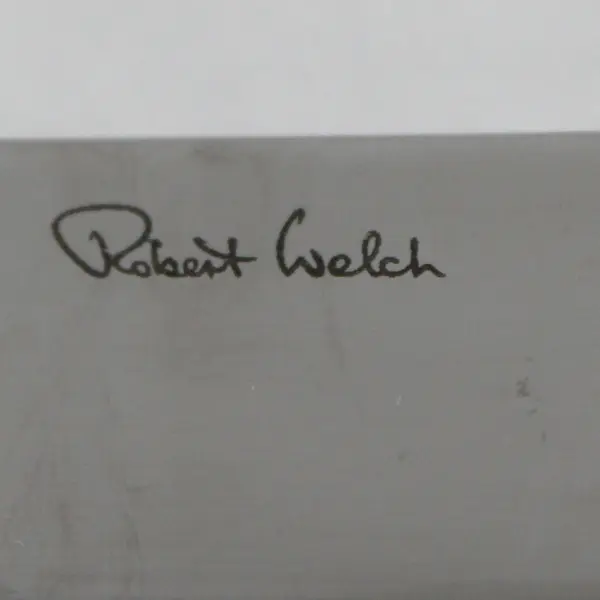 Robert Welch Unknown Pattern Stainless Dinner Knife 9.5" Long Good