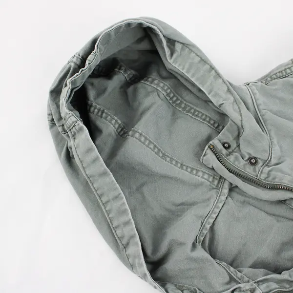 Old Navy Girls S (6-7) Army Green Cargo/Utility Full Zip and Button Jacket