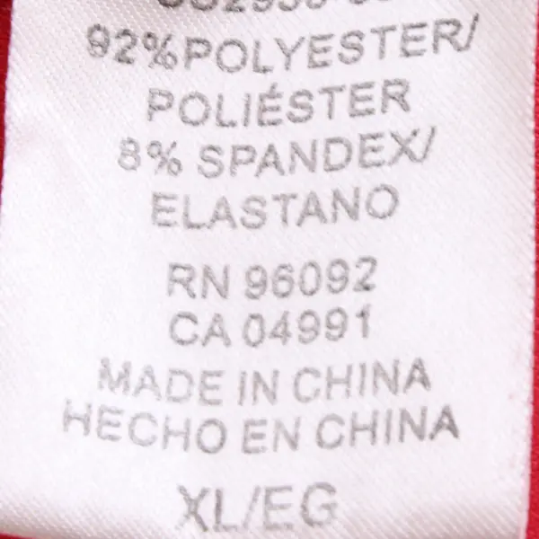 Hilary Radley Ladies Sleeveless Half Zip Blouse Hibiscus Pink XL