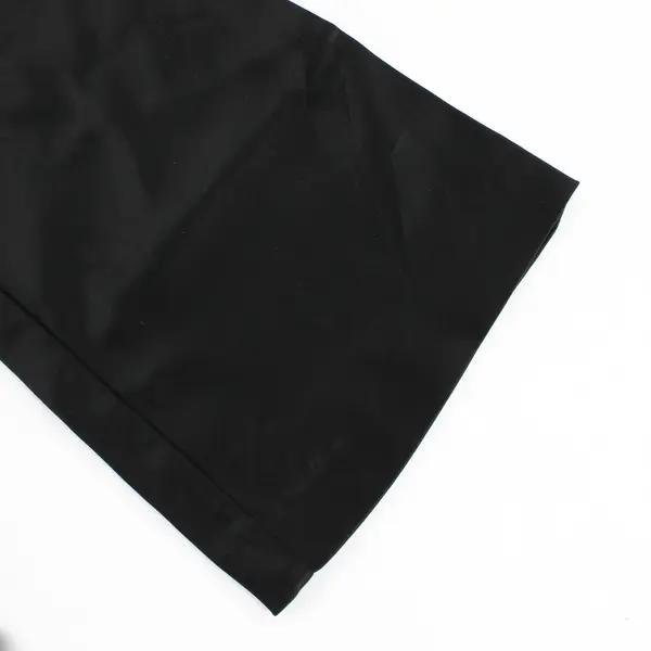 House of Harlow 1960 Women's XS Black Satin Acetate Slight Flare Leg Pants