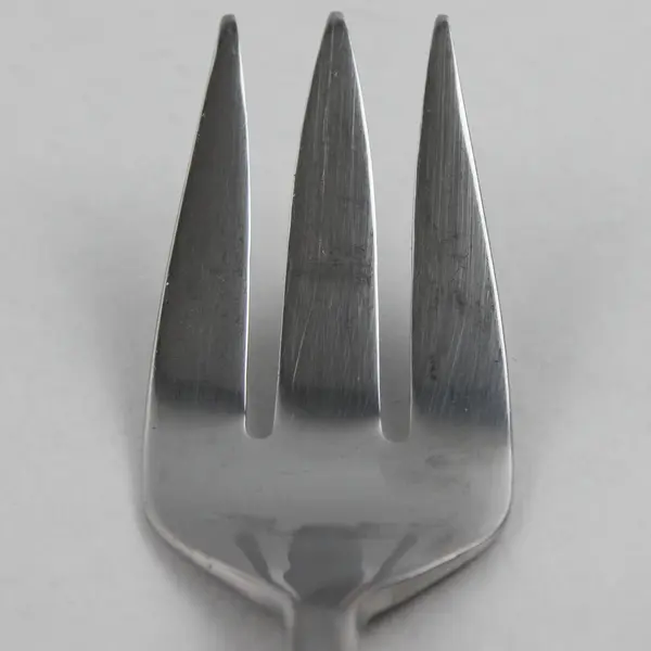 Lot of 5 Dansk Meridian Pattern 18/10 SS Large Cold Meat Serving Forks 9"