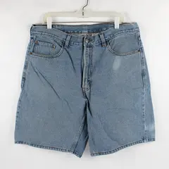 Levi's 550 Men's W38 Relaxed Fit Light Wash Denim Shorts