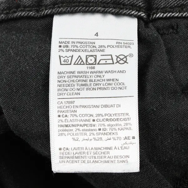 Old Navy Women's 4 Black Rockstar Super Skinny High Rise Denim Jeans